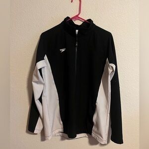 Black and White Speedo Jacket Size Large